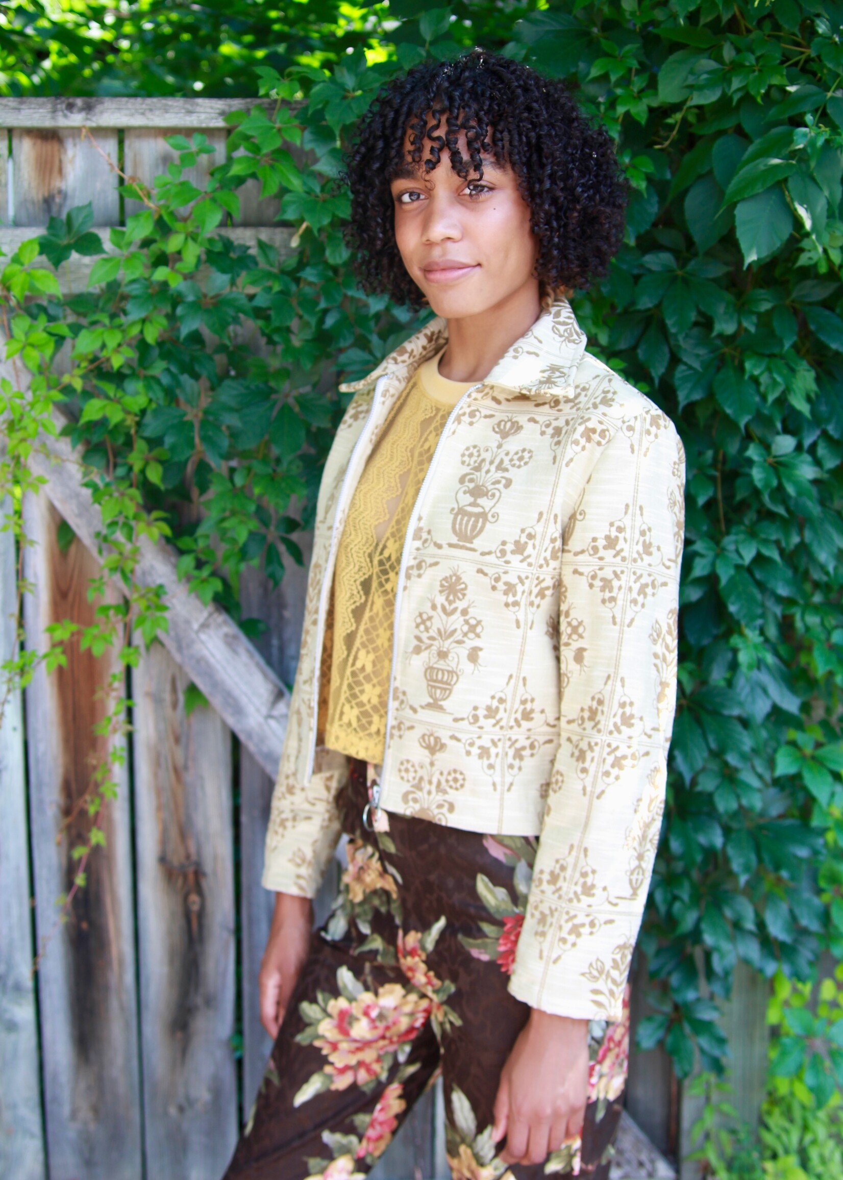 Studio Citizen Studio Citizen Jacket in Tussie Mussie Tapestry