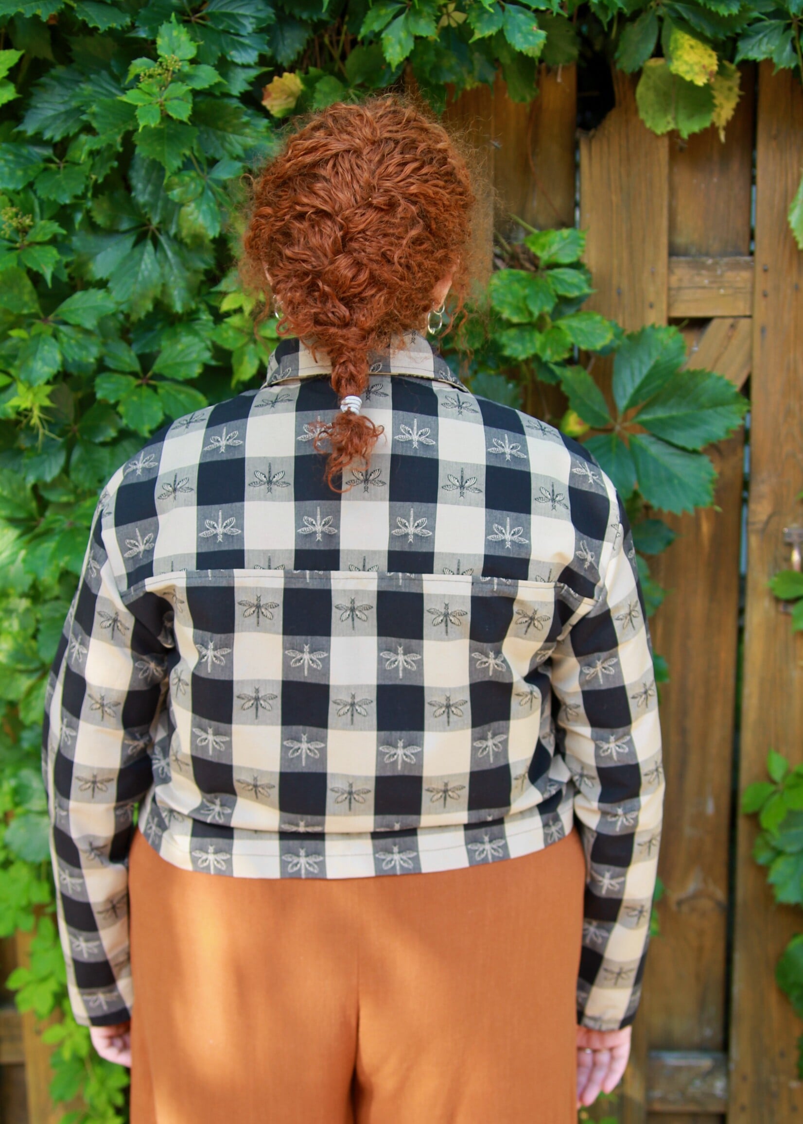 Studio Citizen Studio Citizen Jacket in Firefly Gingham Cotton Canvas