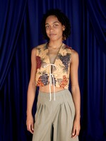 Studio Citizen Tie Vest in Quilted Vineyard