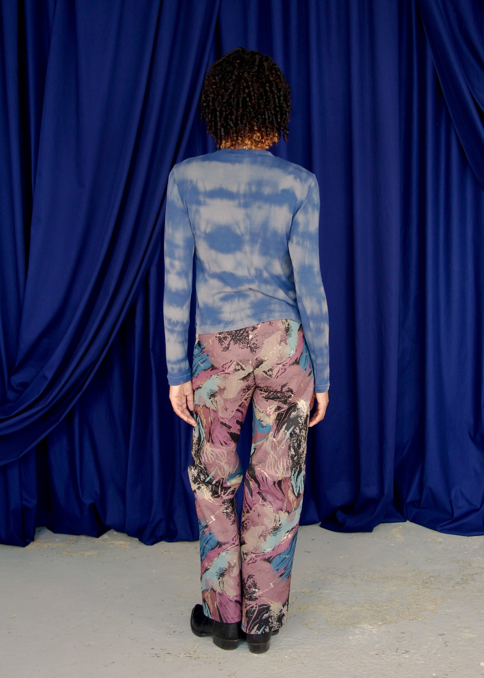 Studio Citizen Studio Citizen Straight Cut Pants in Paint Splattered Cotton