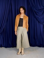 Studio Citizen Palazzo Pants in Green Denim