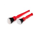Detail Factory Brushes Detail Factory Tri-Grip Red Synthetic Brush Set