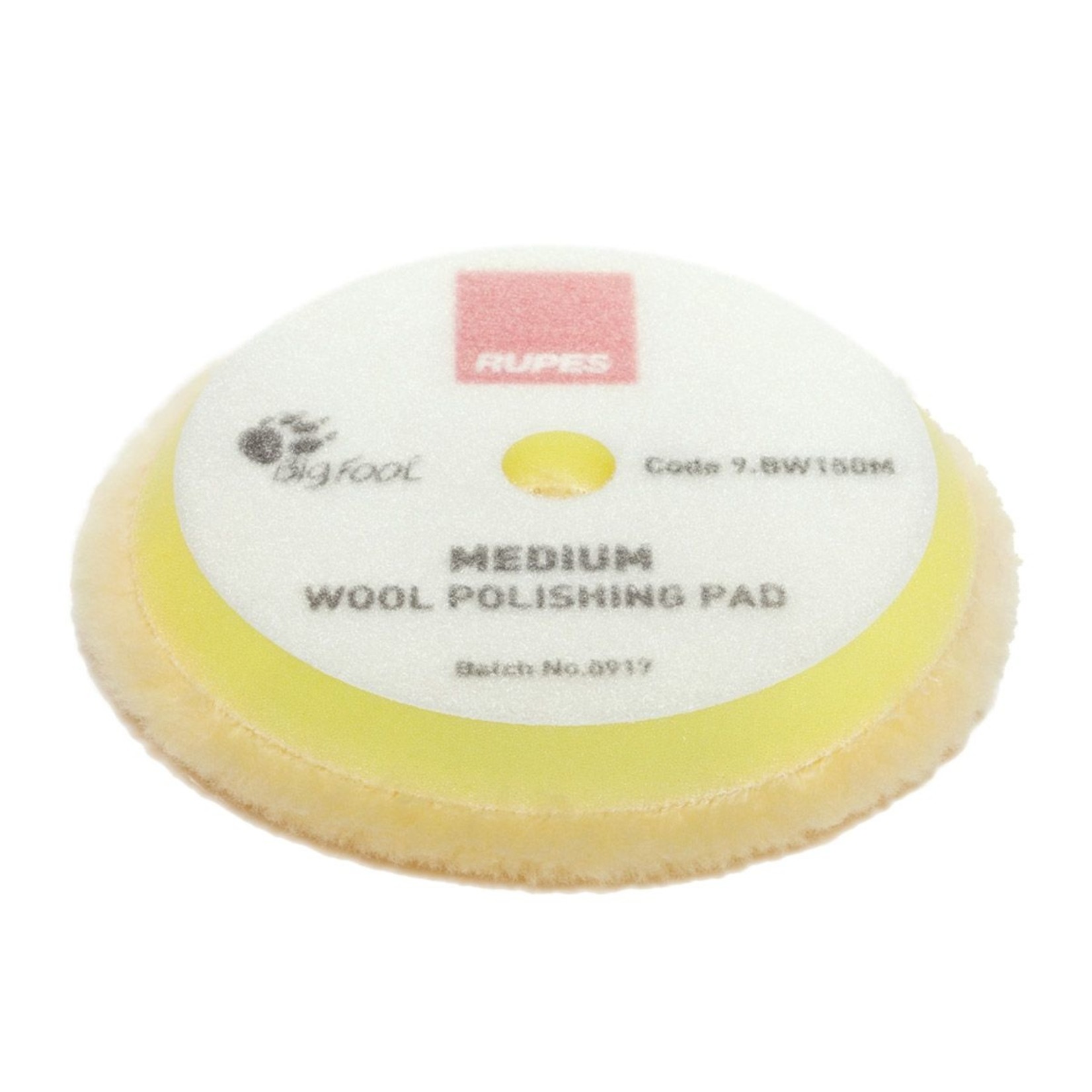 Rupes Rupes Yellow Wool Pad (6 INCH)