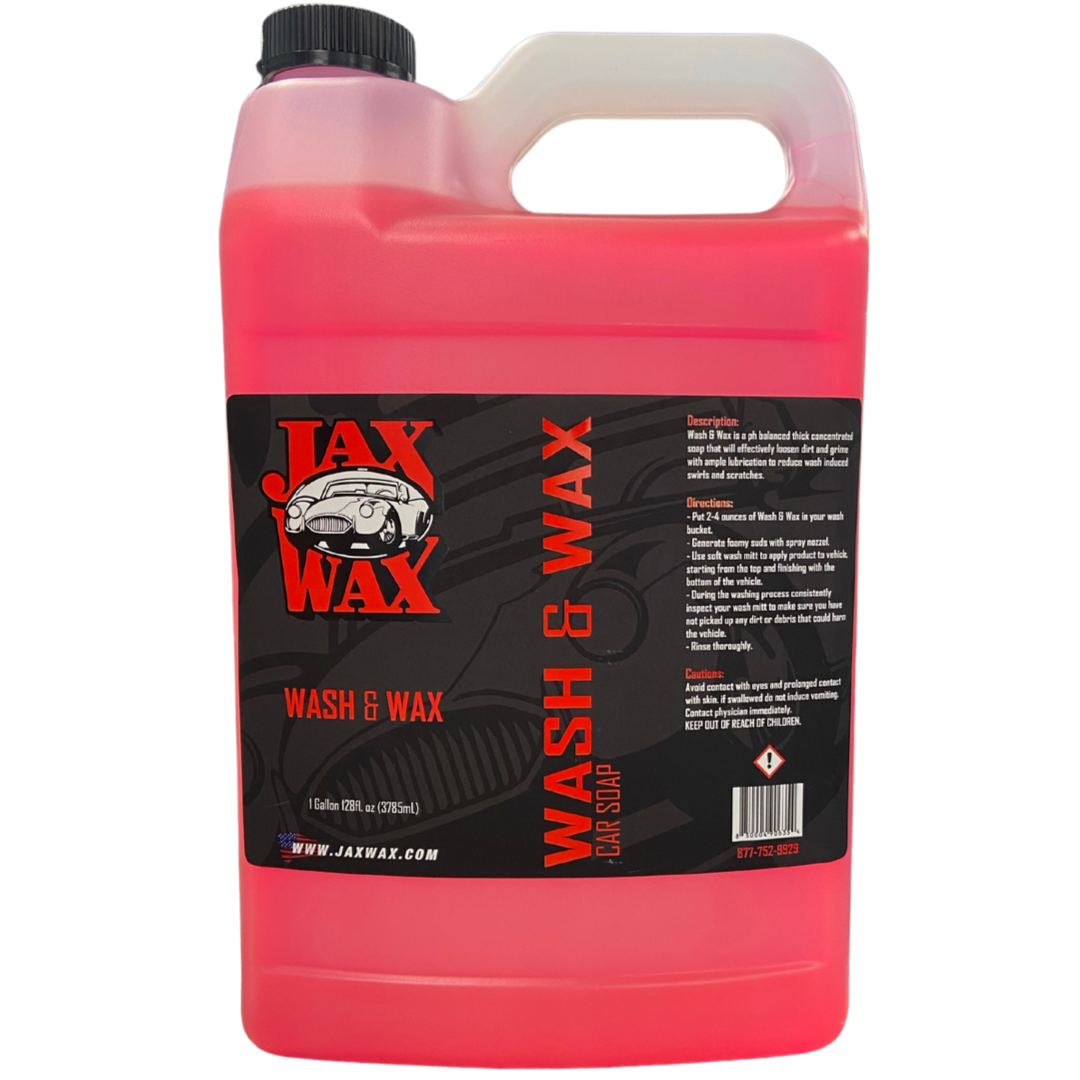 Jax Wax Wash & Wax Soap (GAL) iRep Auto Detail Supply