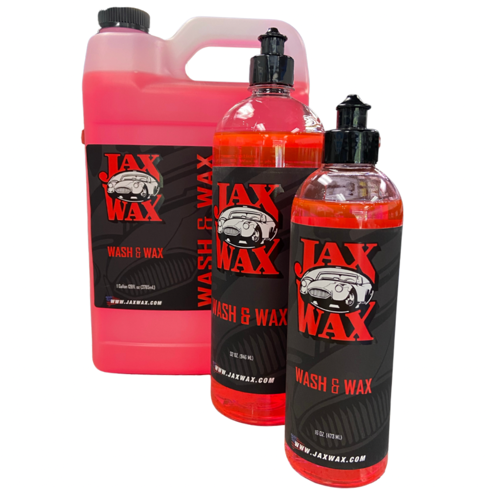 Jax Wax Exterior Detail Car Care Kit 32 Oz