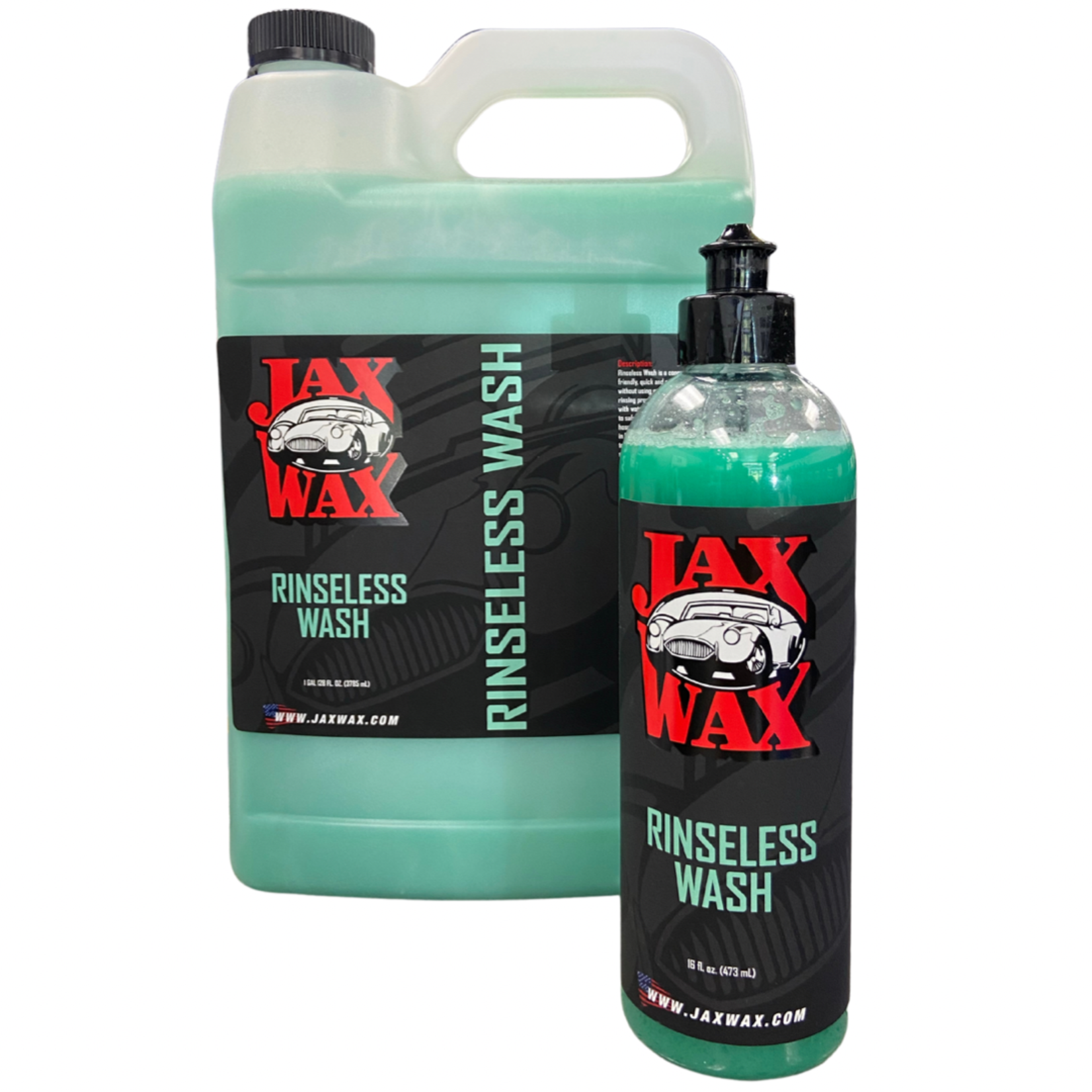 Jax Wax Rinseless Wash (16OZ) - iRep Auto Detail Supply