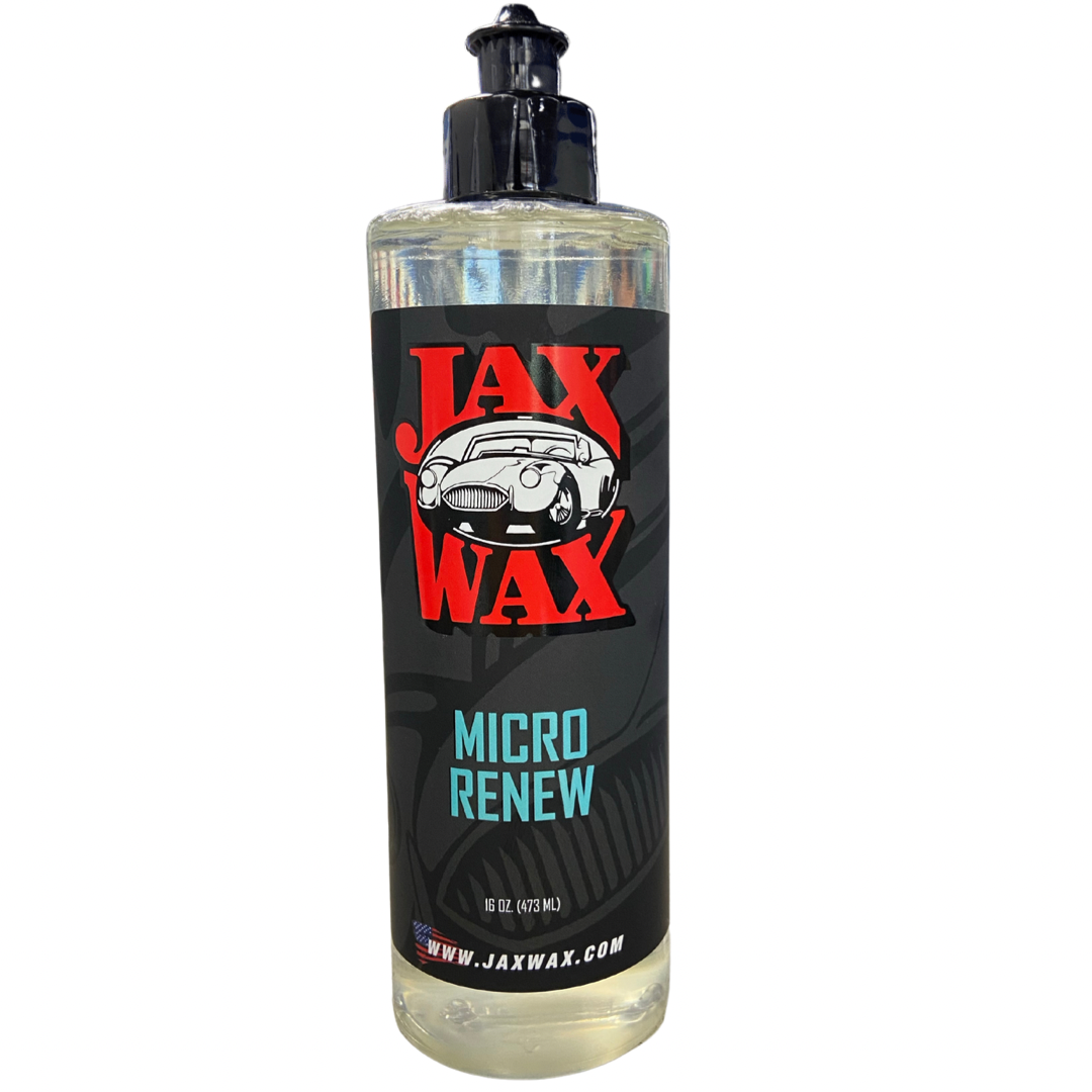 Jax Wax Micro Renew Microfiber Detergent Concentrate (16OZ) iRep Auto