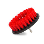 Drill Brush Stiff Bristle (RED)