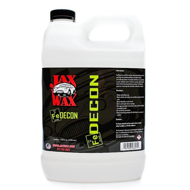 Jax Wax Iron Decon (GAL) iRep Auto Detail Supply