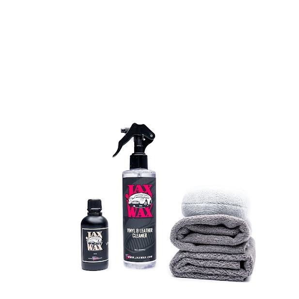 Jax Wax Vinyl & Leather Ceramic Coating Kit iRep Auto Detail Supply