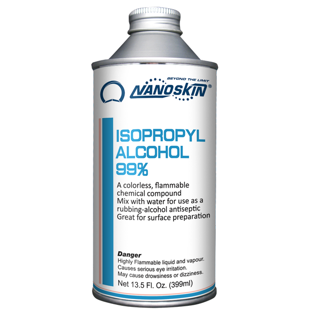 99 % Isopropyl Alcohol - 13.5 oz – NANOSKIN Car Care Products