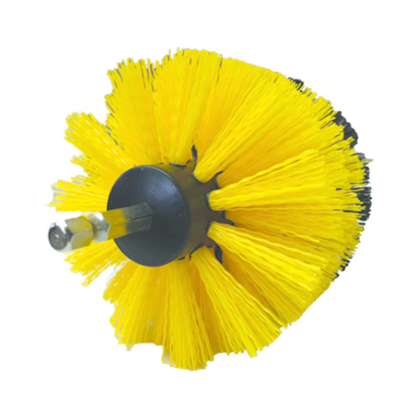 Golden State Trading Inc. Drill Dome Shape Brush (YELLOW/BLACK)