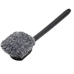 18" Foam Long Handle Brush Grey (BLK HANDLE)
