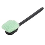 18" Foam Long Handle Brush Green (BLK HANDLE)