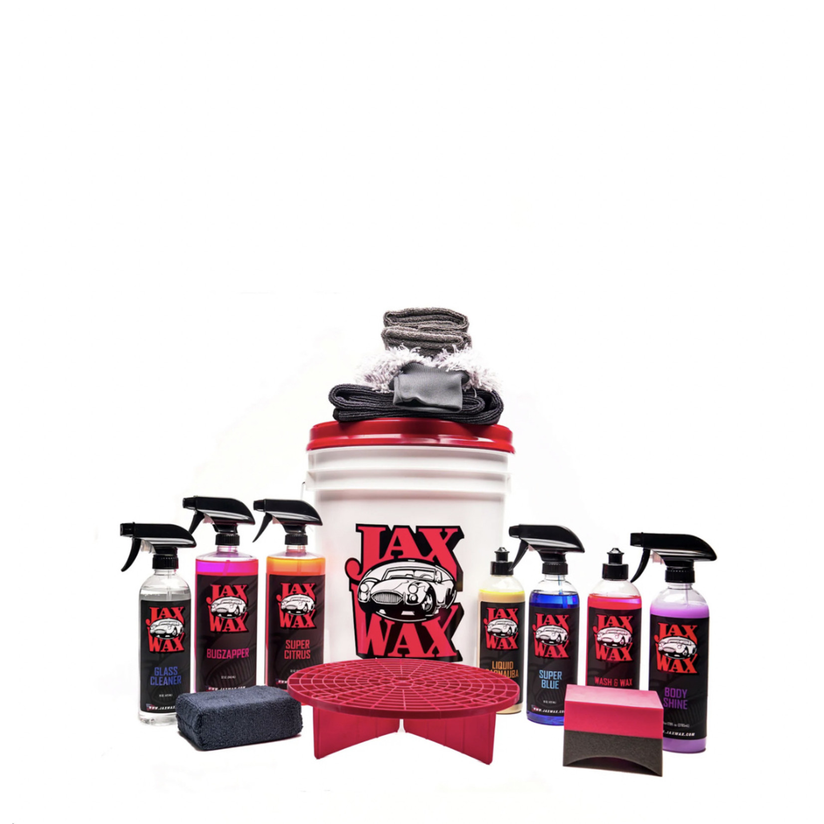 Jax Wax Car Care Products Jax Wax Essentials Exterior Bucket Kit