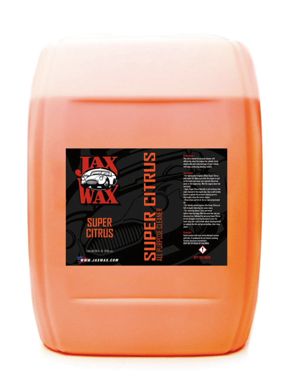 Jax Wax Super Citrus All Purpose Cleaner (5 GAL) iRep Auto Detail Supply