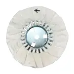 Renegade Products USA Renegade Products Airway Buffing Wheel WHITE DOMET FLANNEL 8"