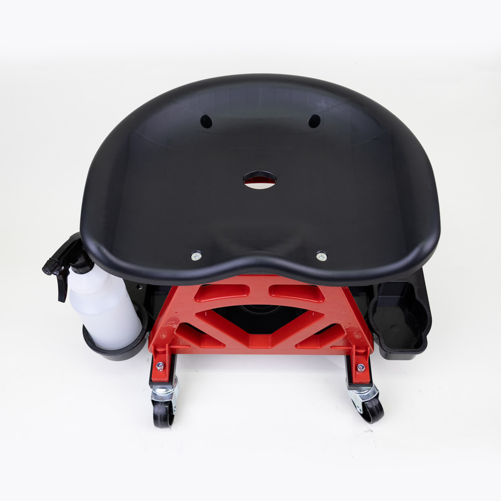 Golden State Trading Inc. The Creeper Rolling Detail Stool w/ Organizer Shelf