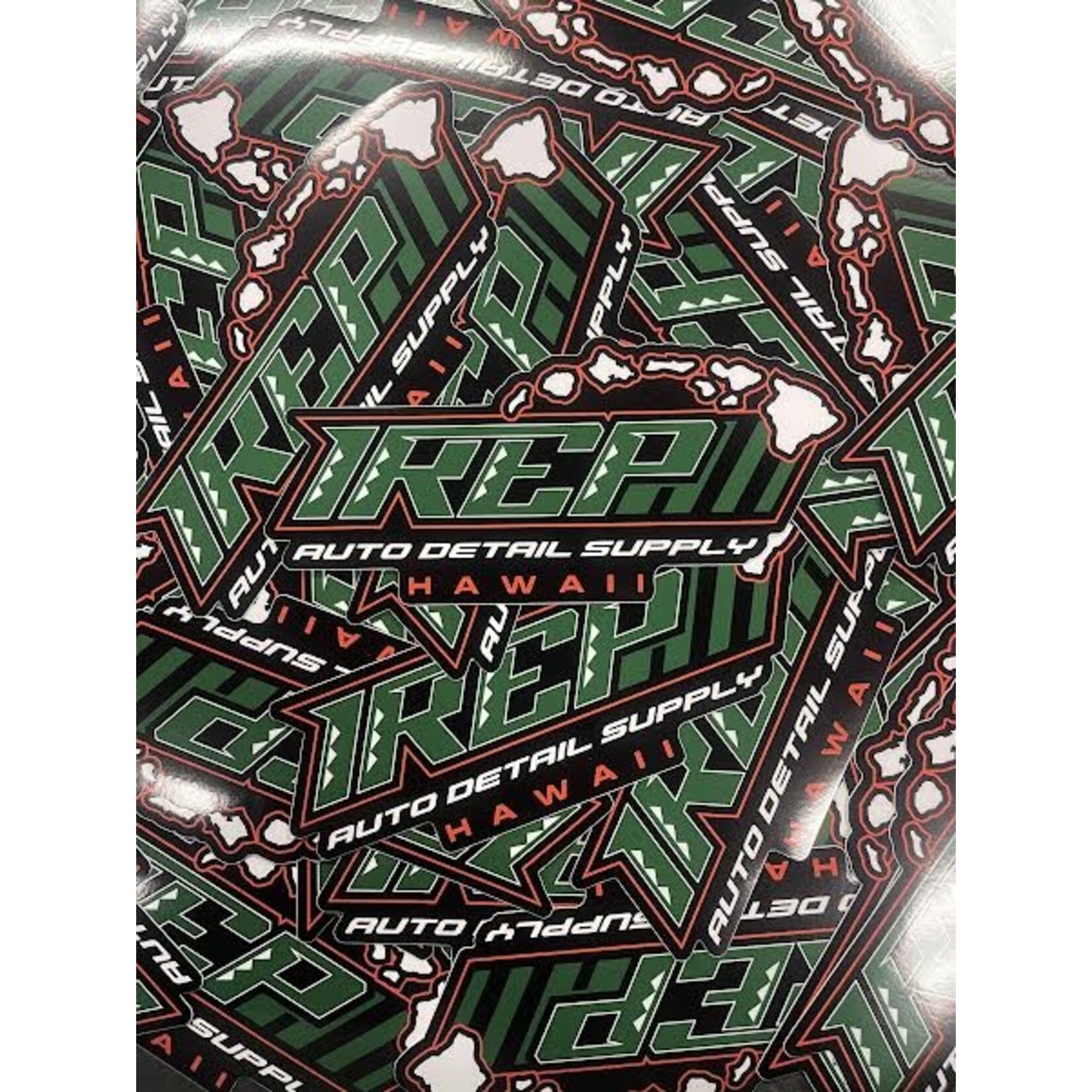 7" iRep UH Retro Sticker