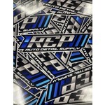 9" iRep Straight Logo Sticker