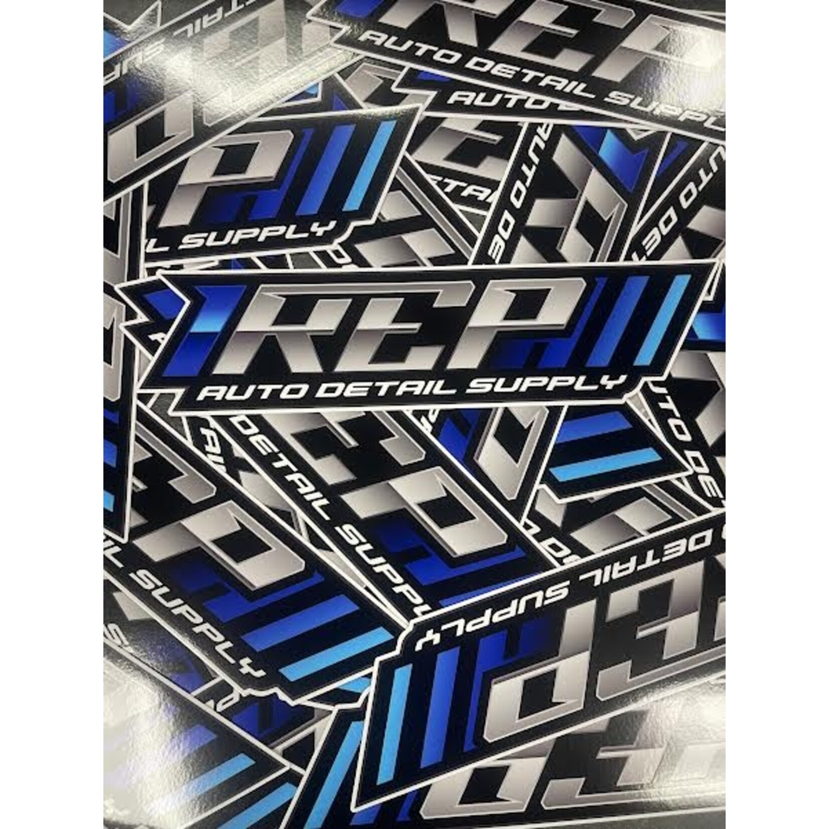 9" iRep Straight Logo Sticker