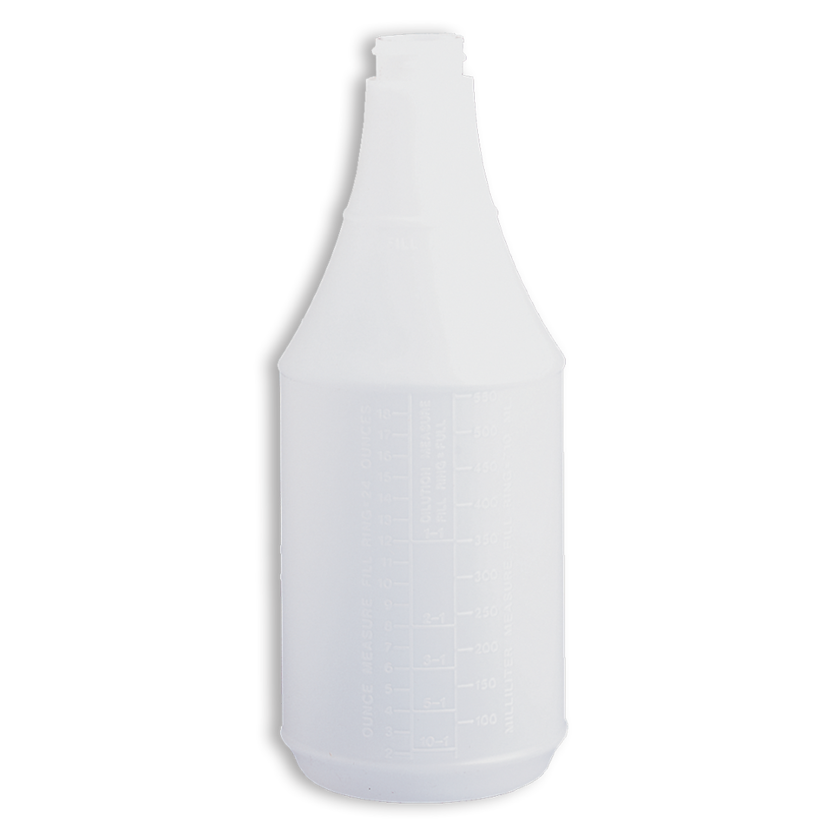 Tolco Corporation Tolco 24oz Plain White Bottle w/ Dilution Scale