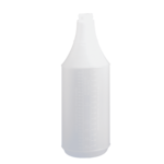 Tolco Corporation 32oz Plain White Bottle w/ Dilution Scale