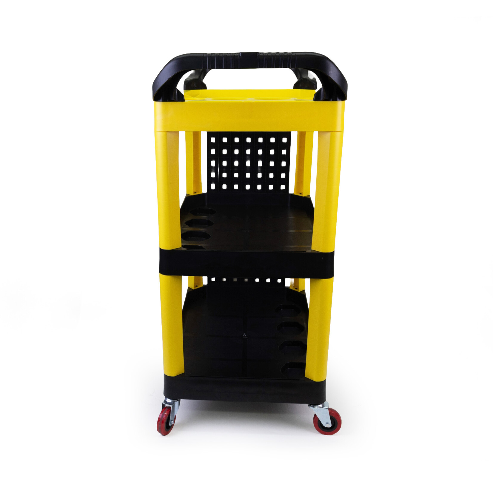 Golden State Trading Inc. 3-Tier Utility Detailing Storage Rolling Cart