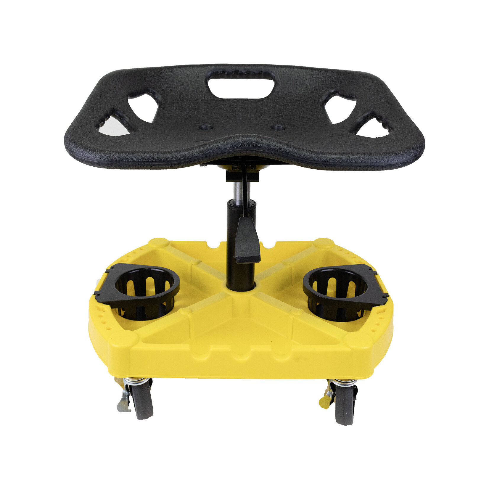 Golden State Trading Inc. Height Adjustable Detailing Rolling Stool w/ Storage Tray