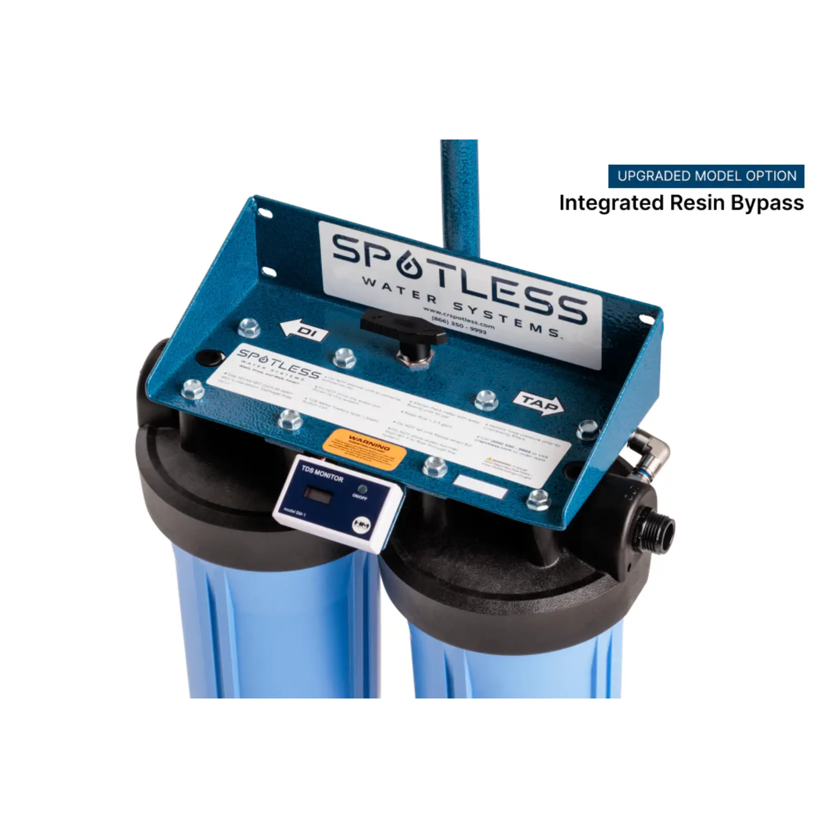 CR Spotless CR Spotless DIC-20 w/ INTEGRATED BYPASS High Output Rolling System