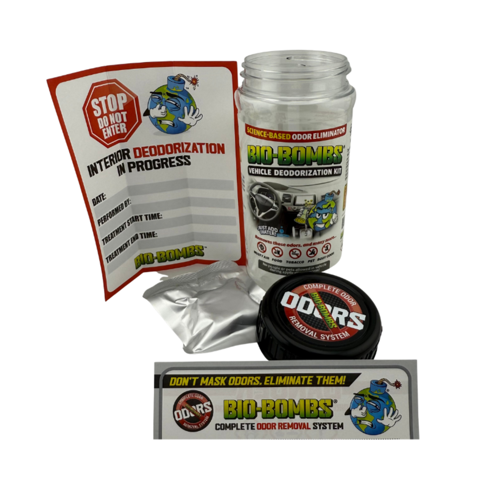 Bio Bombs Bio Bombs Vehicle Deodorization Kit