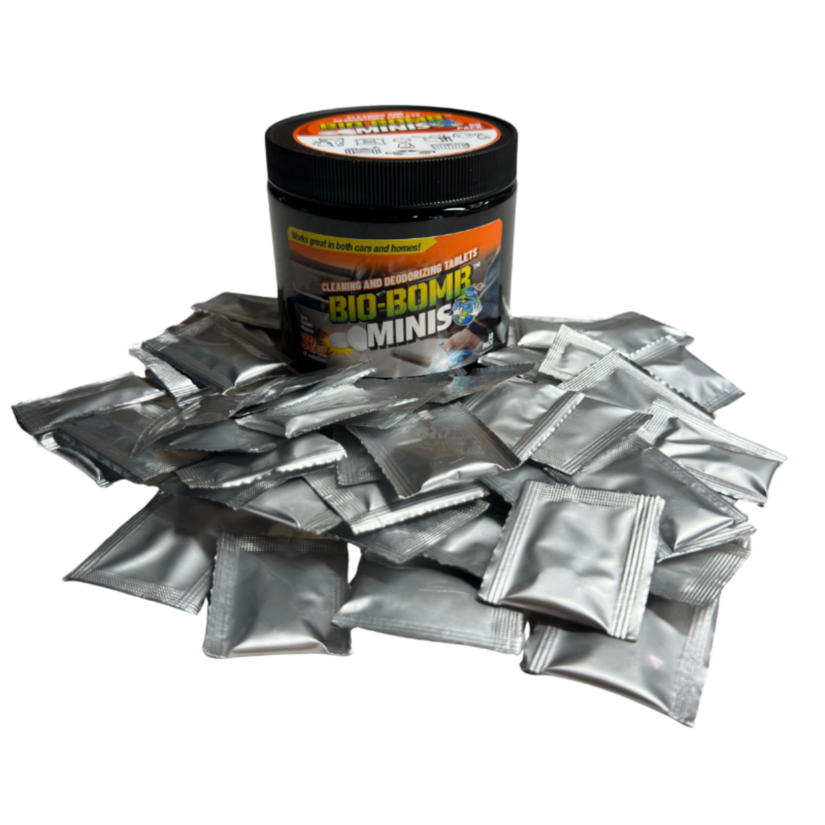 Bio Bombs Bio Bomb Minis: Dissolvable Cleaning and Deodorizing Tablets (50 COUNT)