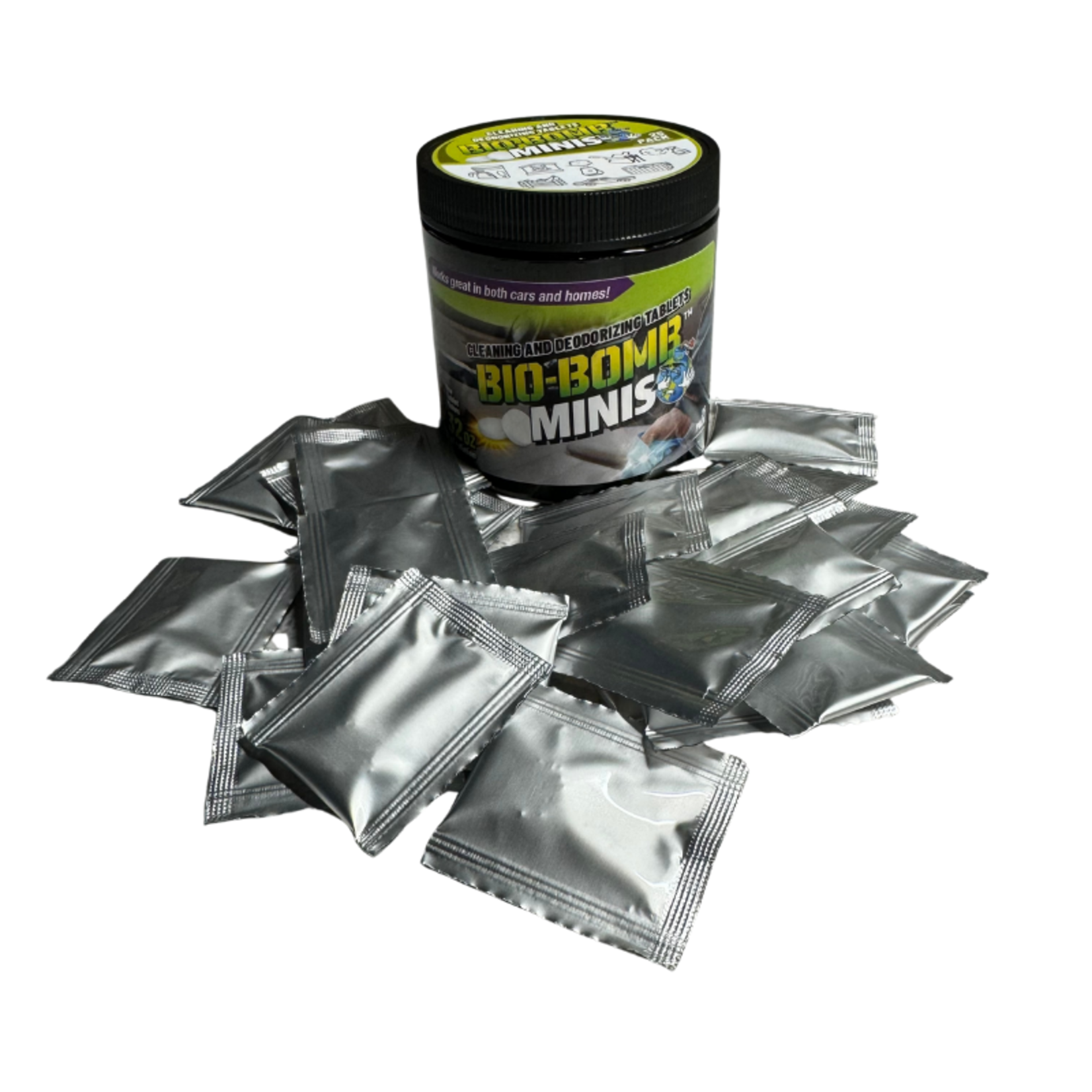Bio Bombs Bio Bomb Minis: Dissolvable Cleaning and Deodorizing Tablets (25 COUNT)
