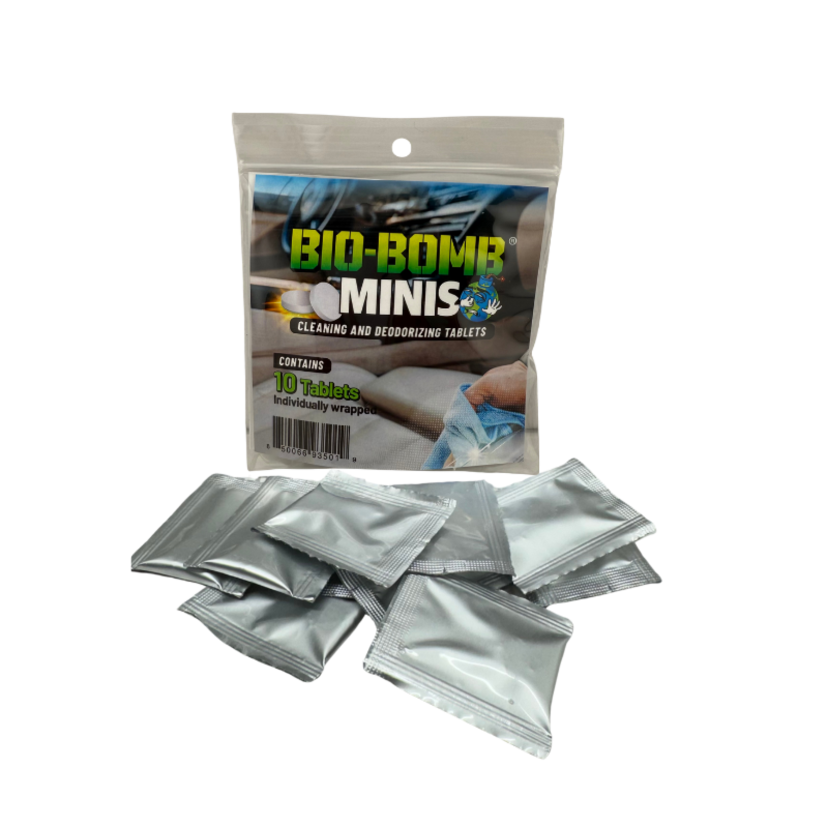 Bio Bombs Bio Bomb Minis: Dissolvable Cleaning and Deodorizing Tablets (10 COUNT)