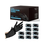 6mil Black Nitrile Gloves (X-LARGE)