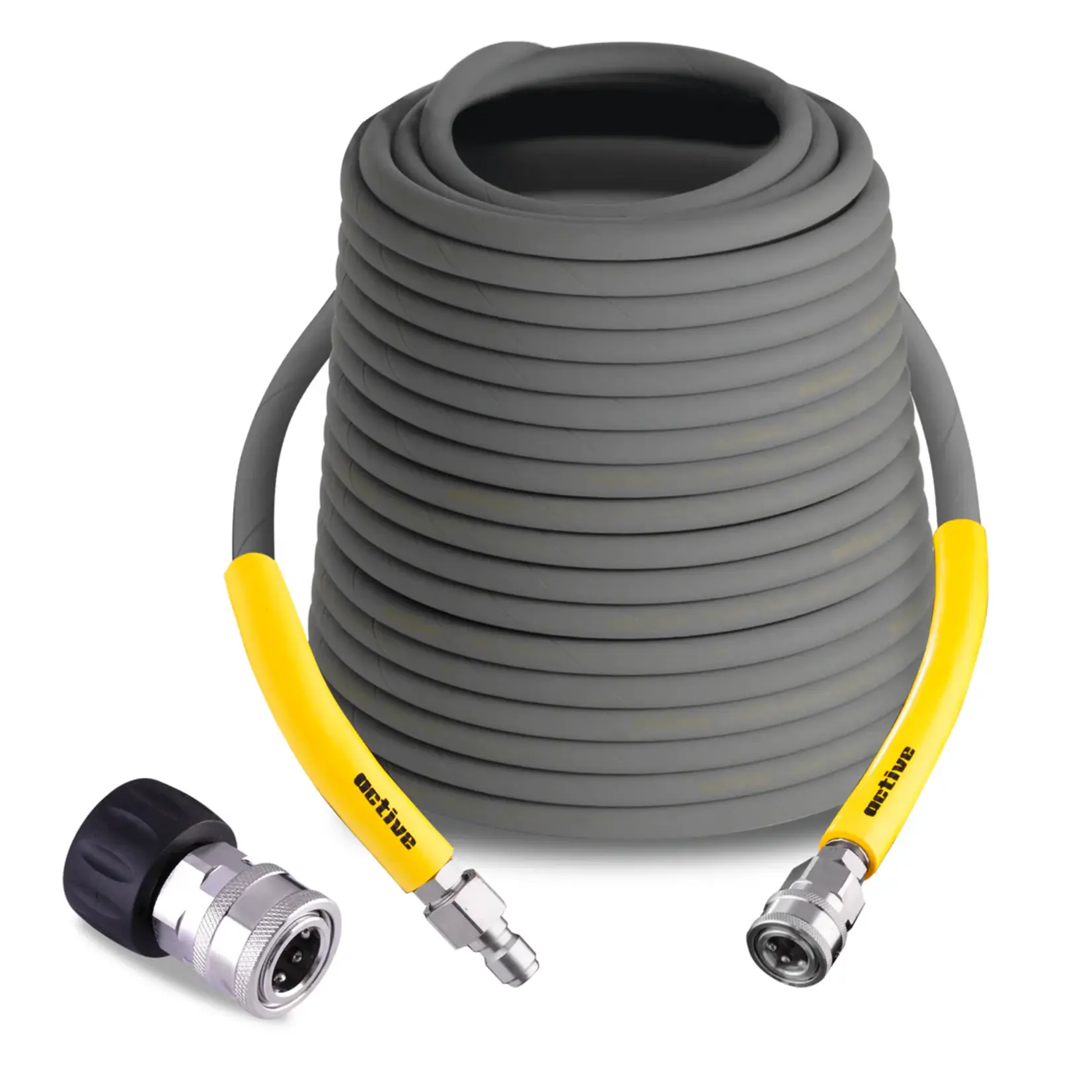 Active Products Inc. Active Premium 50' Pressure Washer Hose | With Quick Connects