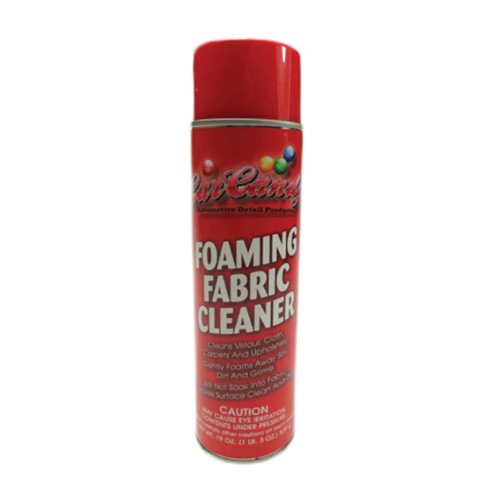 Car Candy Automotive Detail Products Car Candy Foaming Fabric Cleaner Aerosol