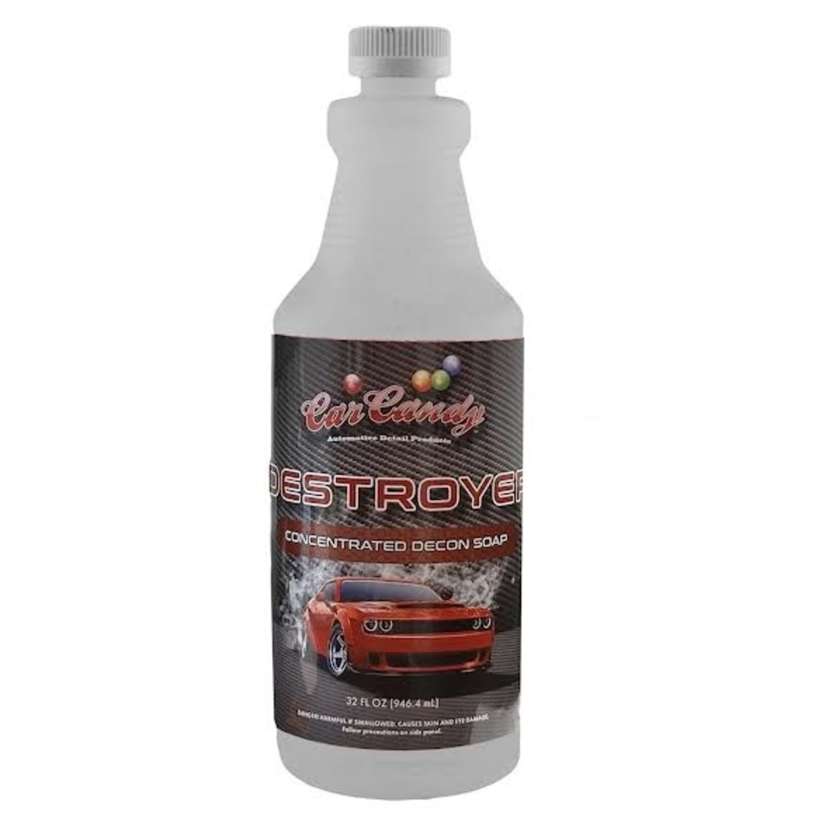 Car Candy Automotive Detail Products Car Candy Destroyer Decon Soap Concentrate (32OZ)