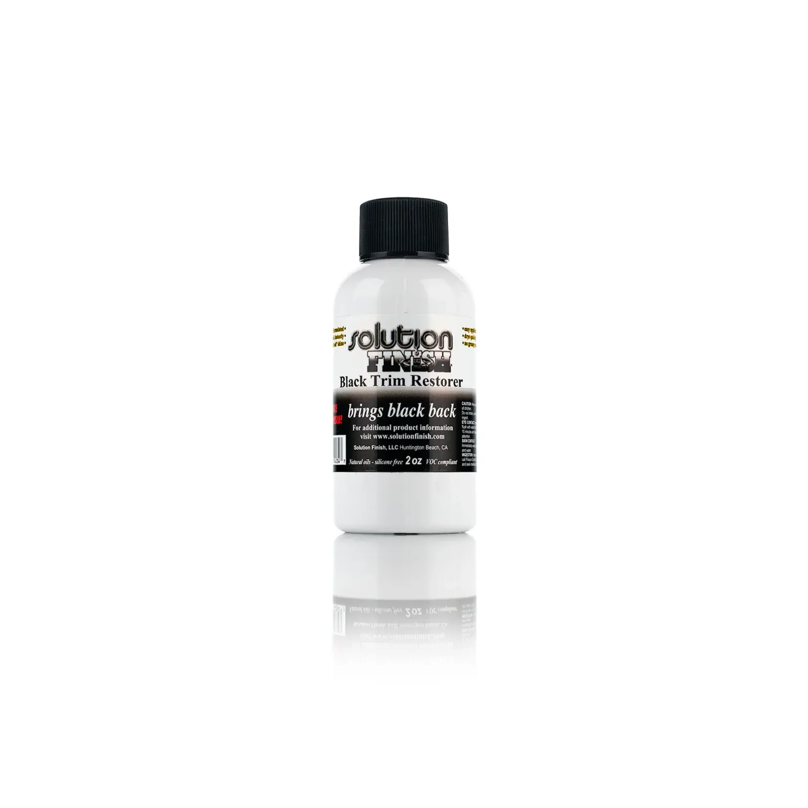 Solution Finish Solution Finish Trim Restorer - 2oz Black