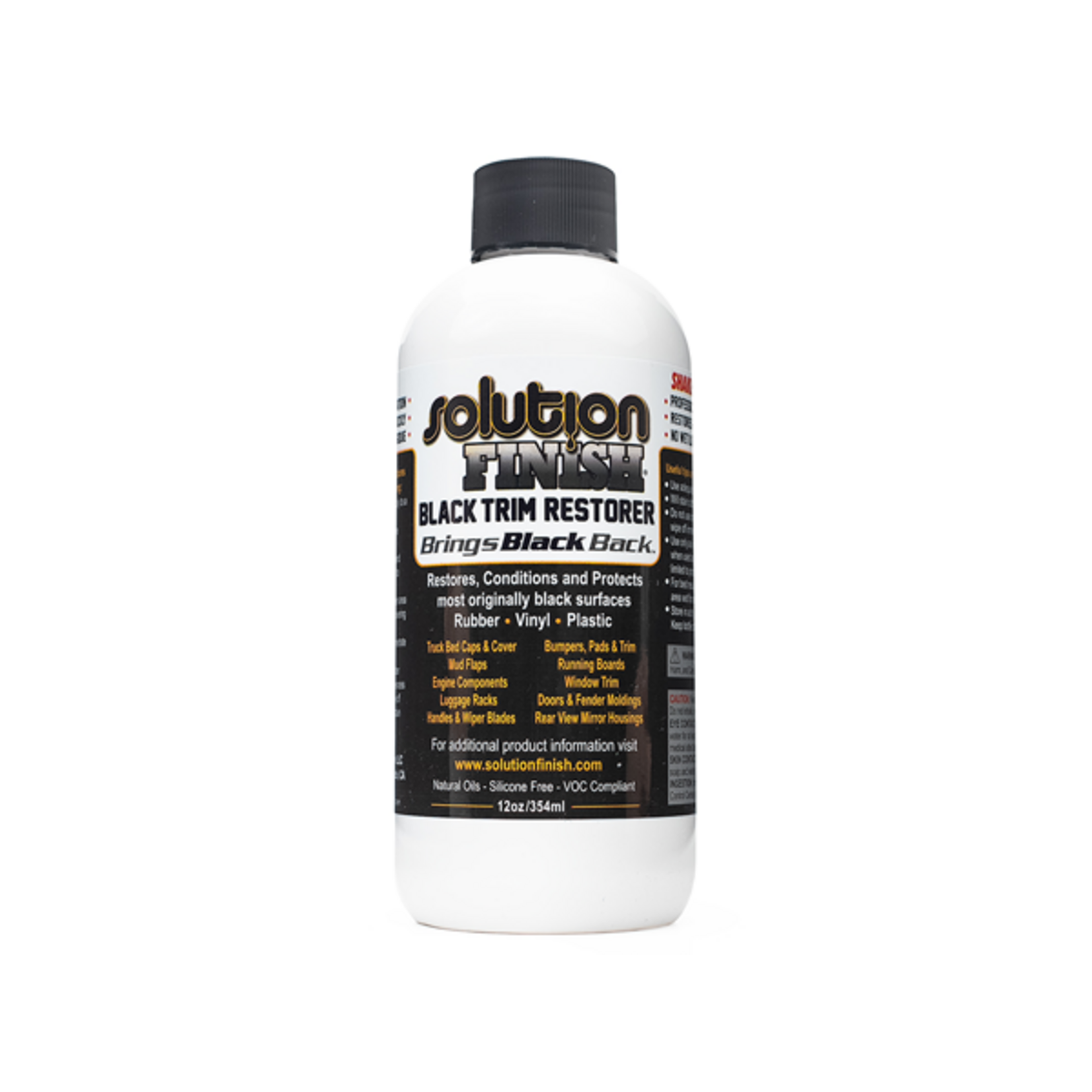 Solution Finish Solution Finish Trim Restorer - 12oz Black