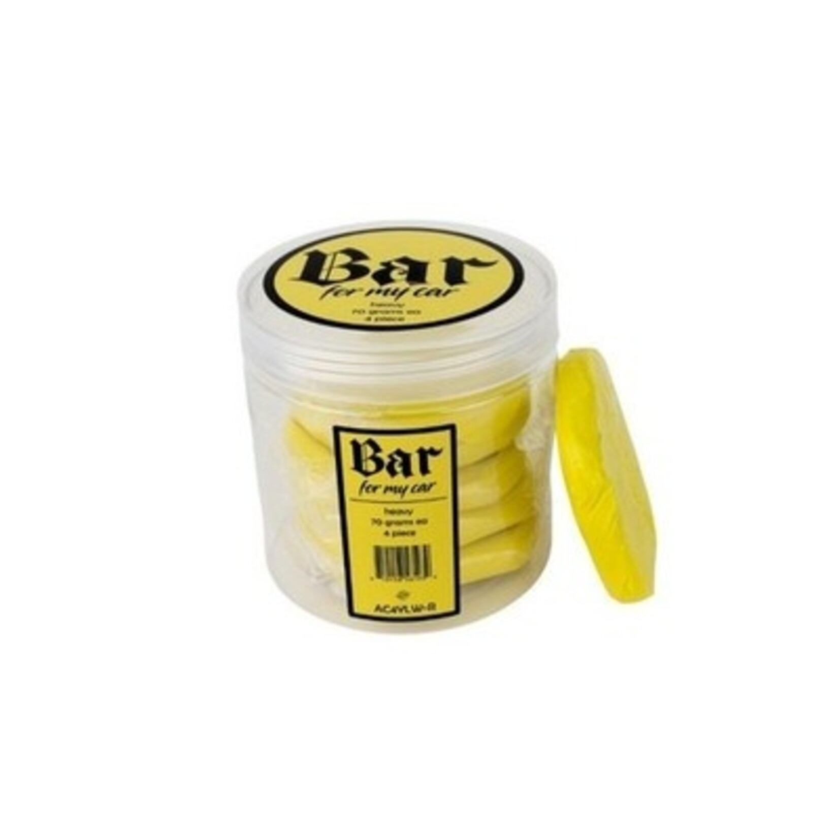 Golden State Trading Inc. Detailing Clay Bar-in-Jar HEAVY GRADE (YELLOW)