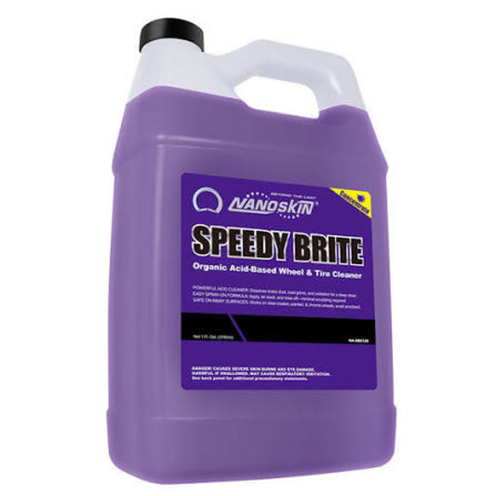 Nanoskin Nanoskin Speedy Brite Organic Wheel & Tire Acid Cleaner (GAL)