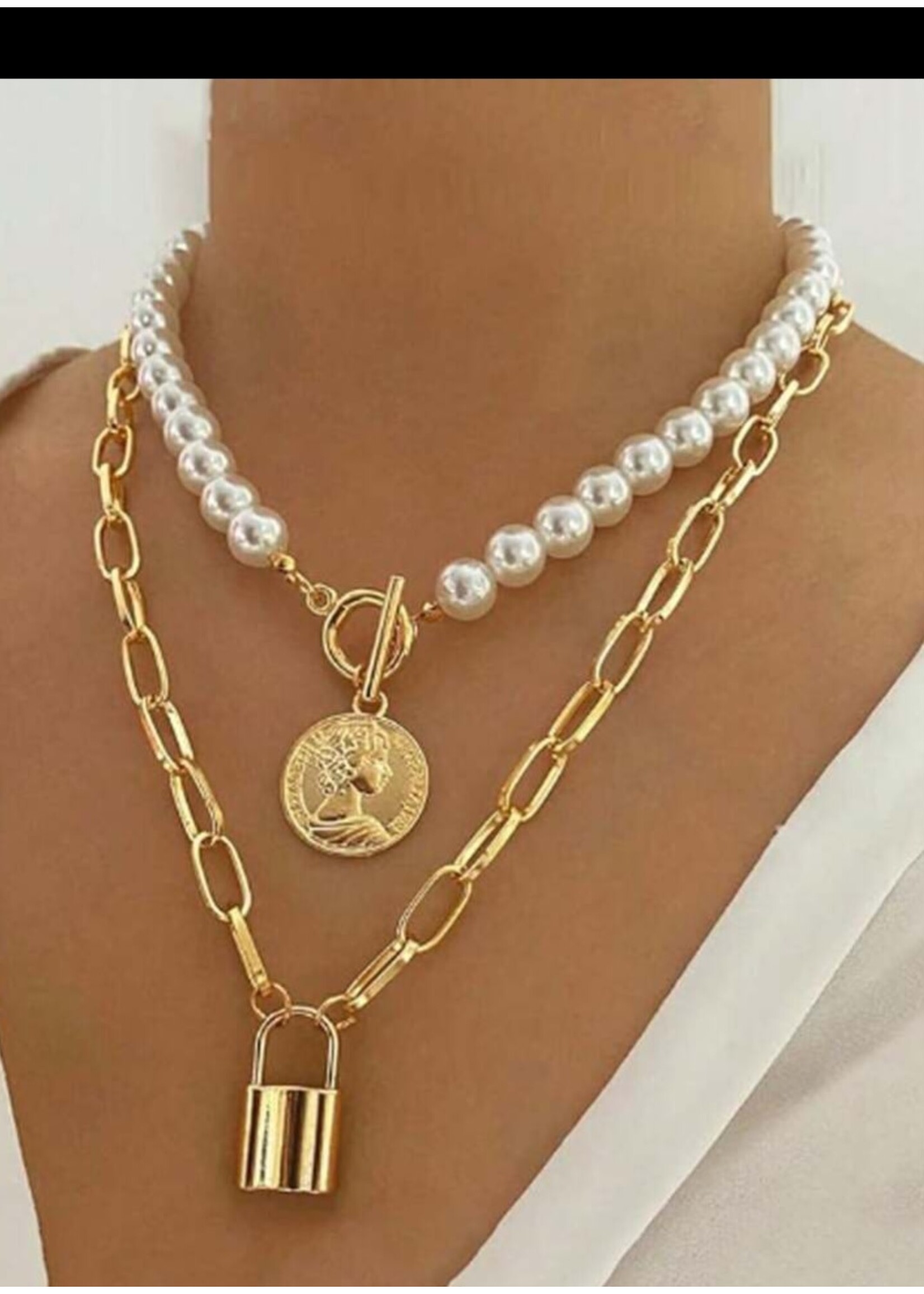 3 stylish multilayer necklace