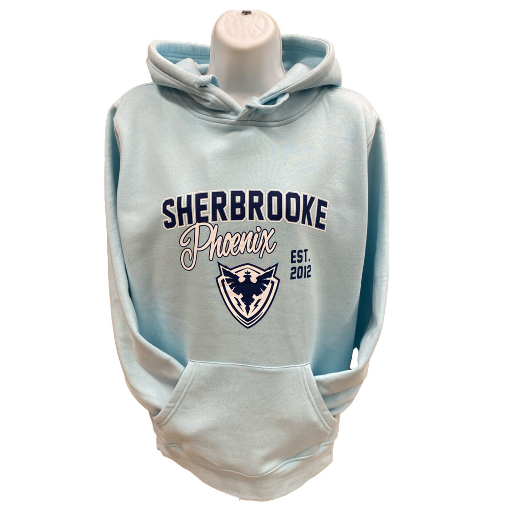 Hoodie bleu pâle