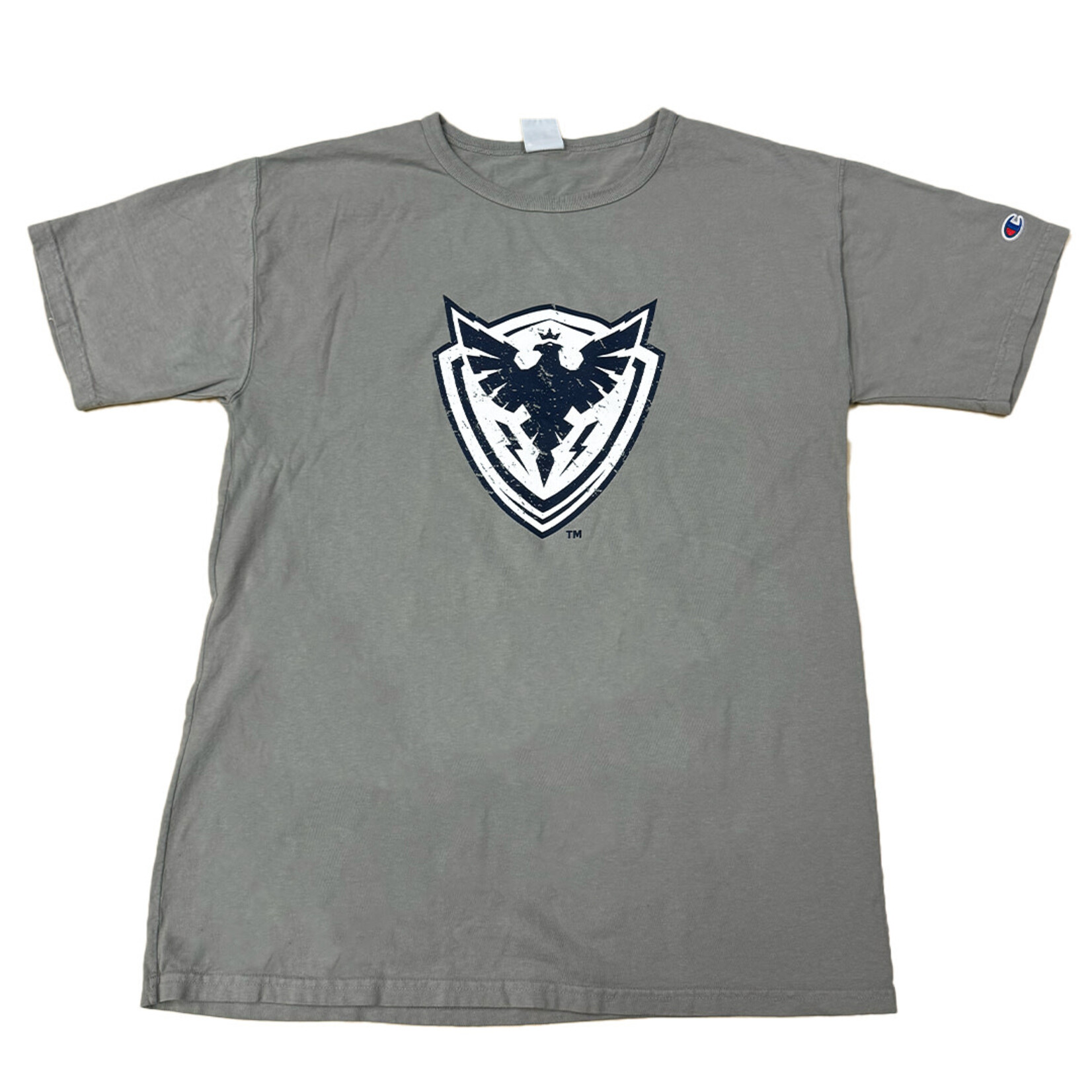 T-shirt gris logo