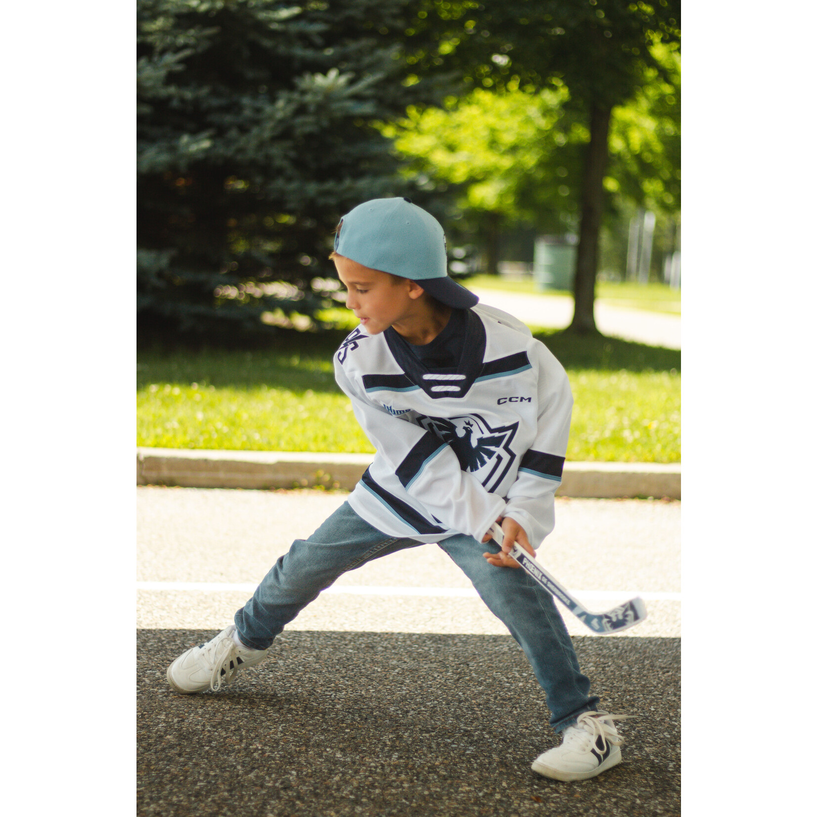 Chandail réplique blanc - Enfant