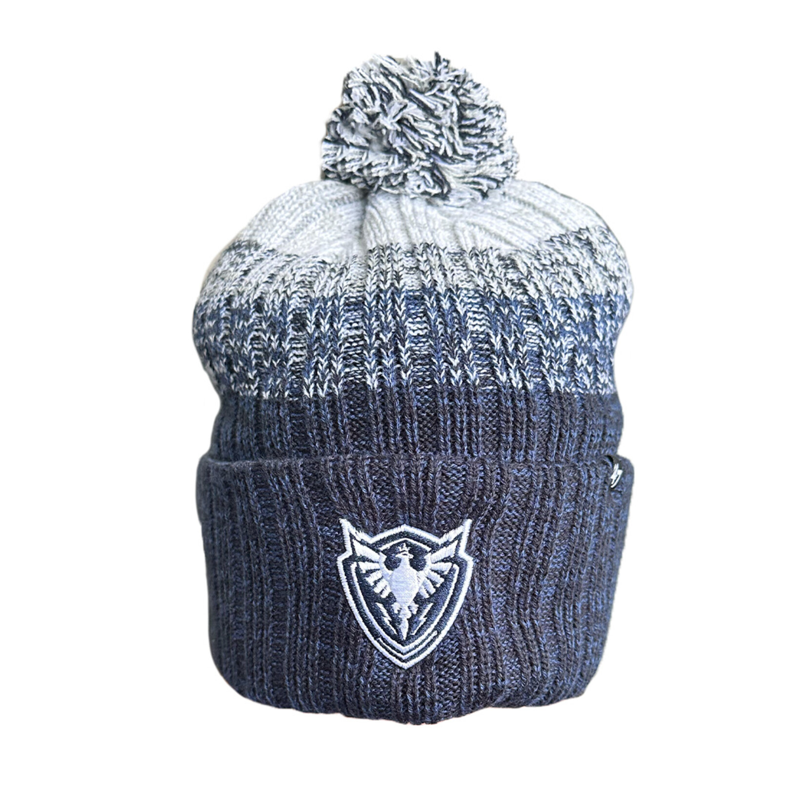 Tuque lignée à pompon '47