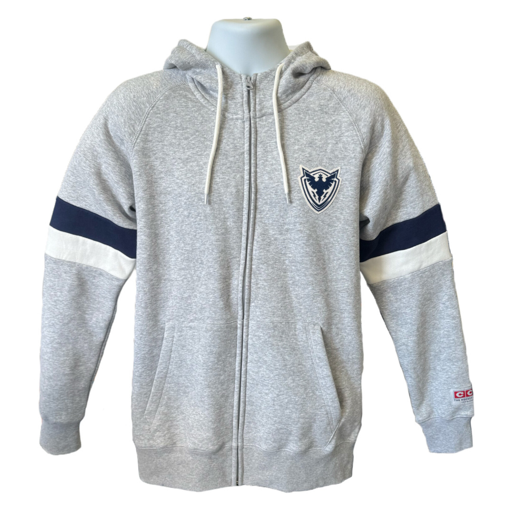 Veste à fermeture éclair - Gris athlétique