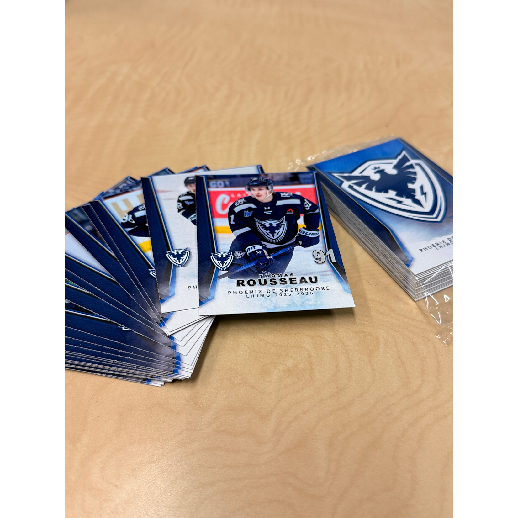 Paquet de cartes de hockey Phoenix 2025-2026
