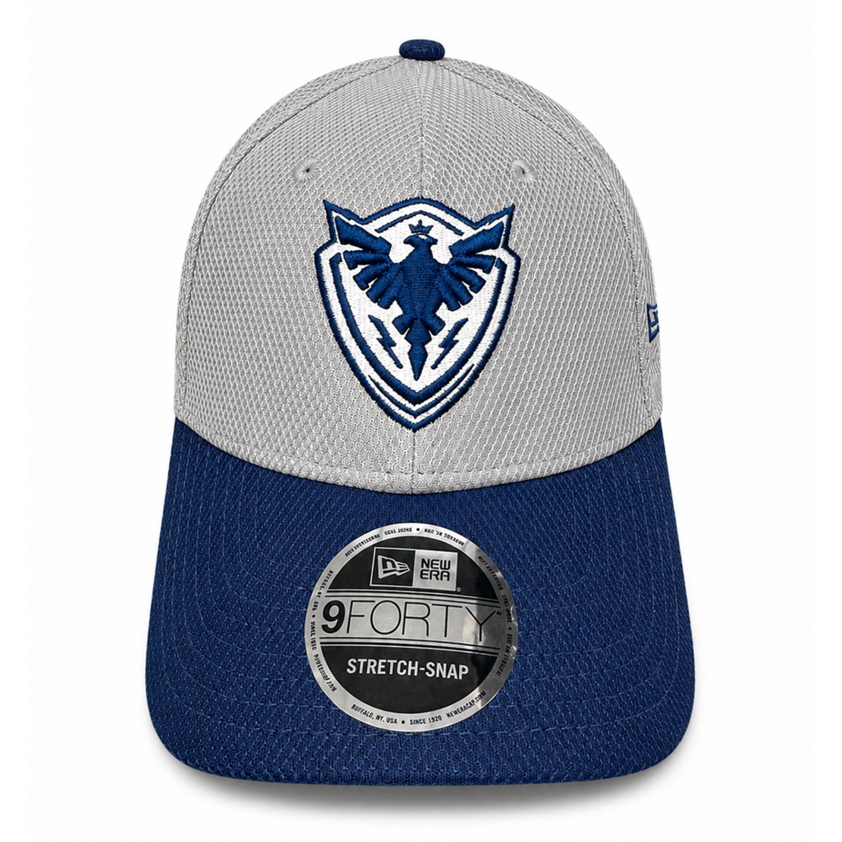 Casquette 940SS LHJMQ Grise & Marine LOGO